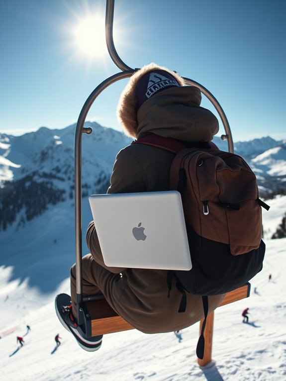 embrace winter sports activities
