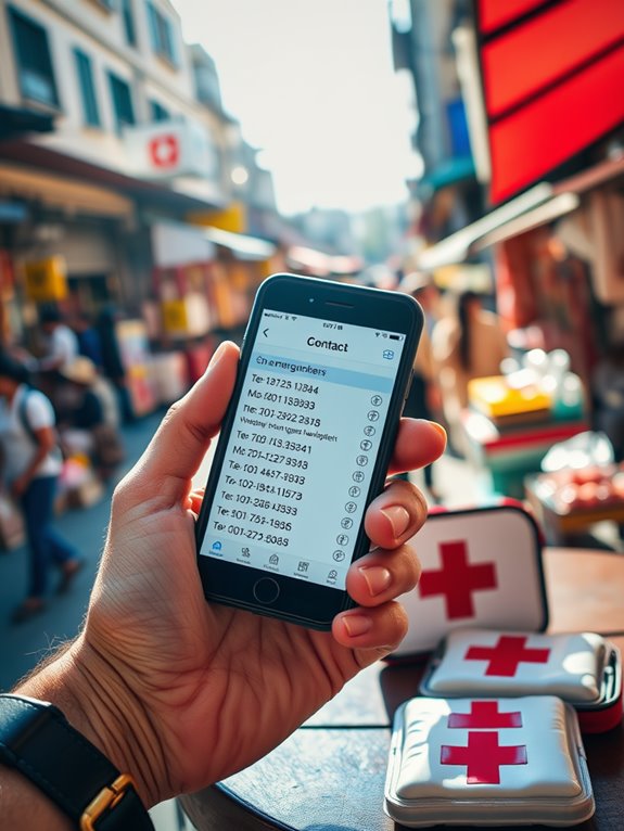 emergency contacts and protocols