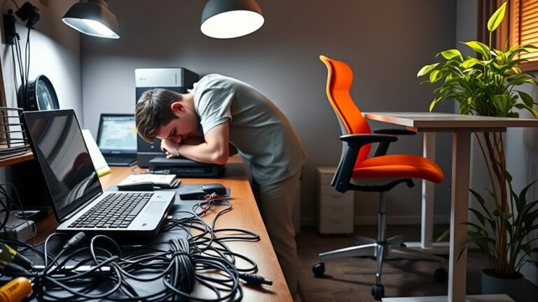 energy draining ergonomic issues