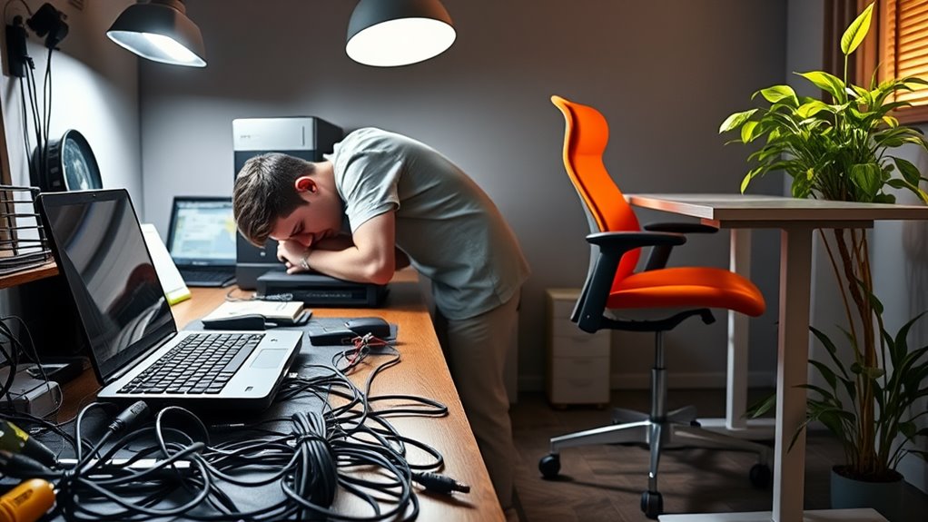 energy draining ergonomic issues