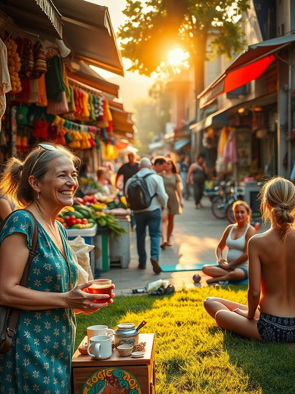 engage with travelers locally