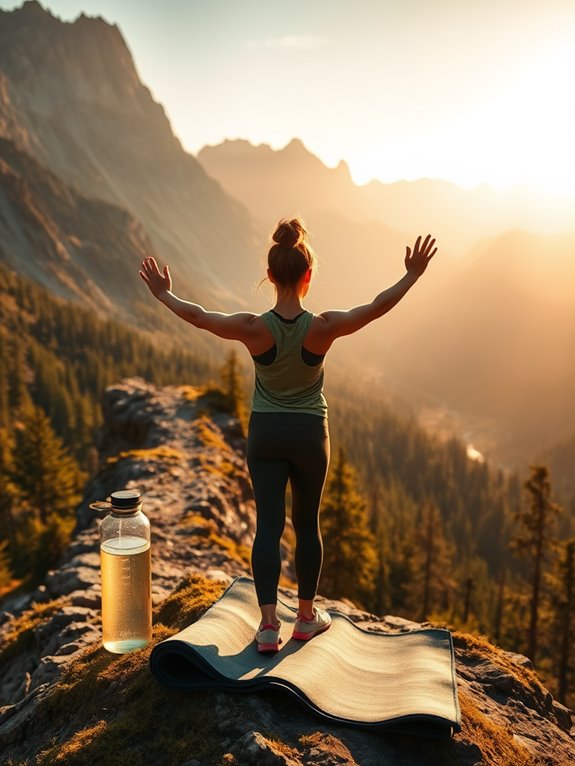 engaging in nature adventures