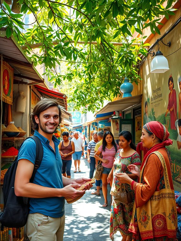 engaging with local culture