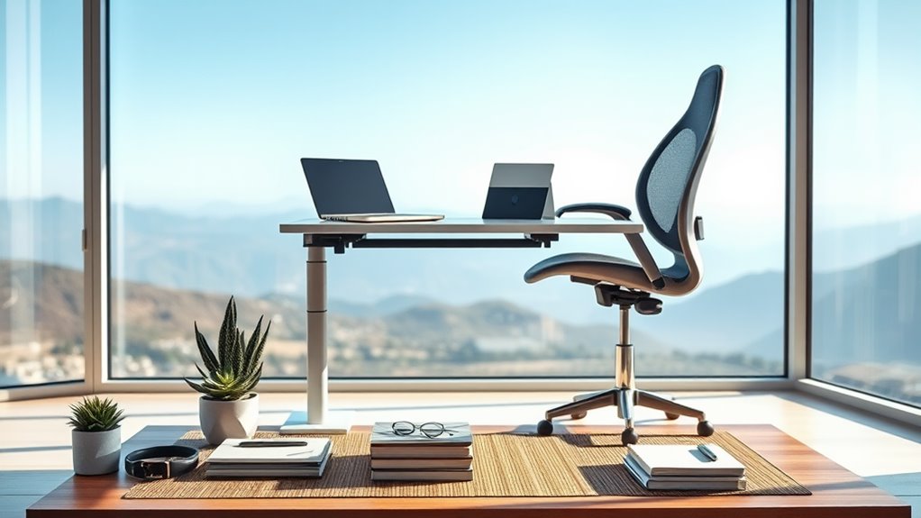 ergonomic setups for nomads