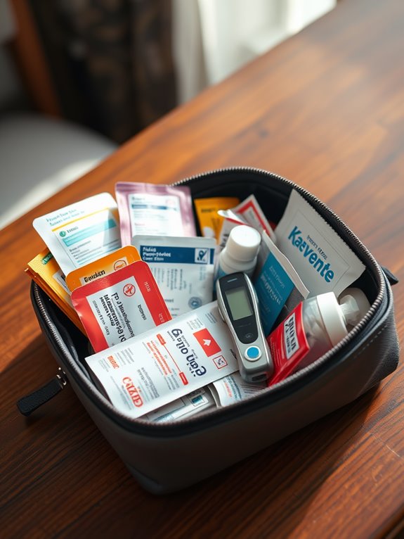 essential meds and supplies