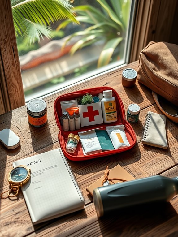 essential travel first aid kit