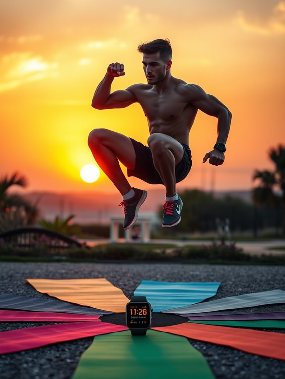 establishing regular exercise routine