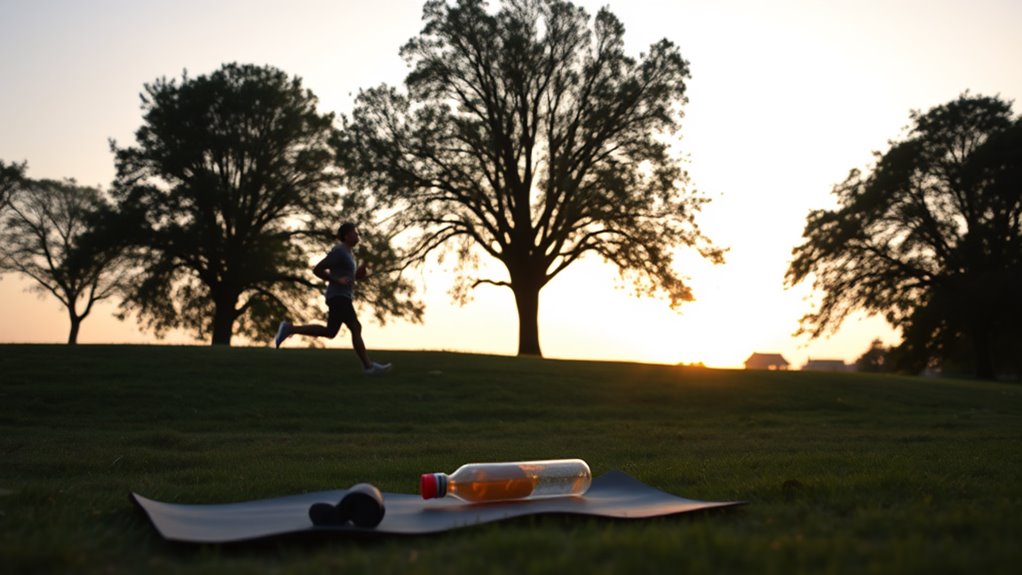 evening relaxation through workouts