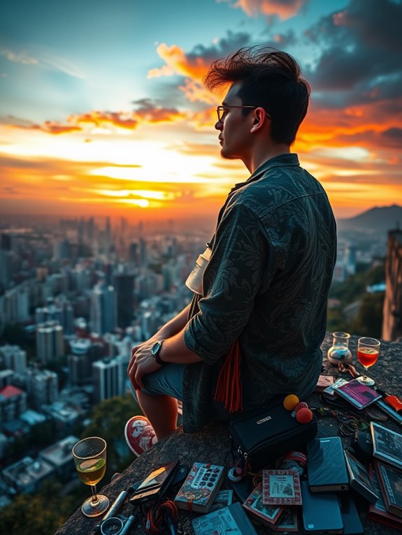 excessive exploration of novelty