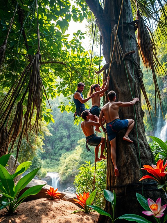 exciting tree climbing activities