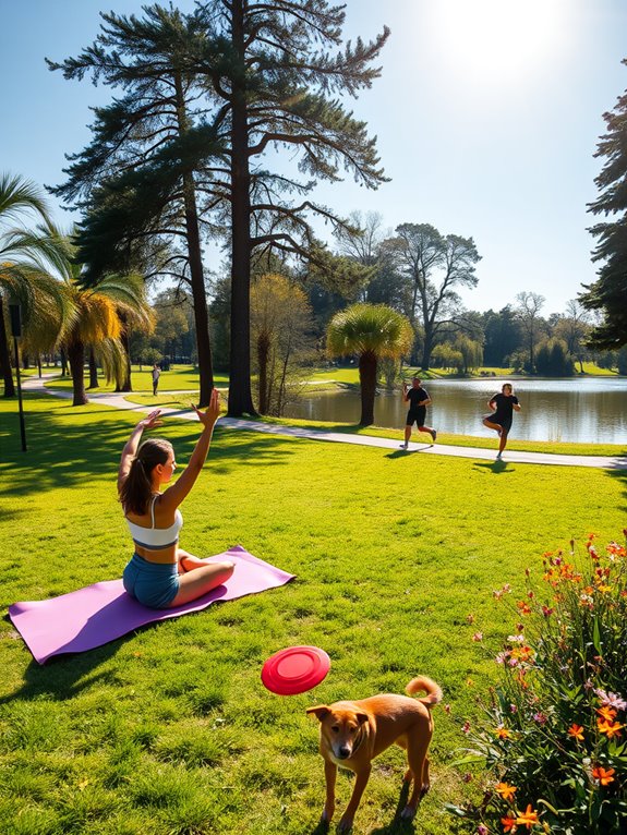 explore nature in parks