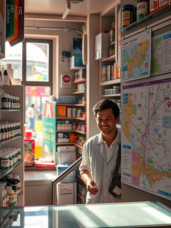explore nearby medical services