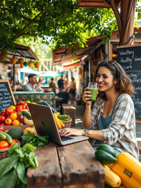 explore nearby nutritious eateries