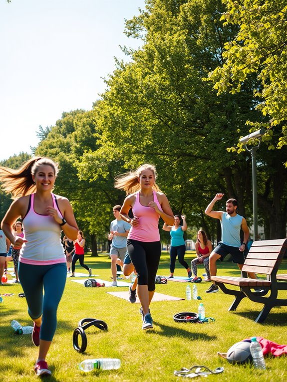 explore nearby workout facilities