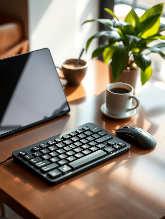 external keyboards and mice