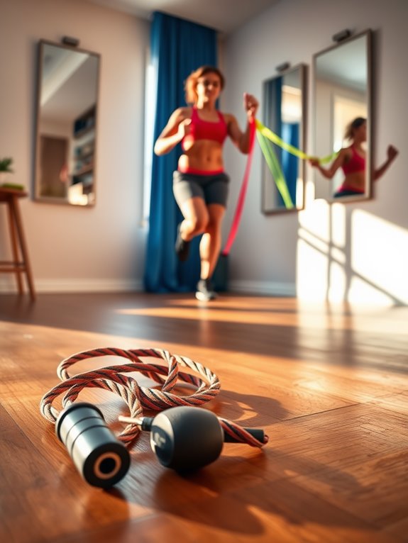 fast paced exercise routine