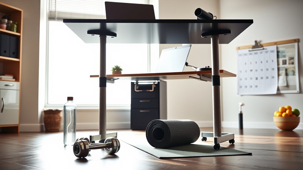 fit lifestyle amidst work