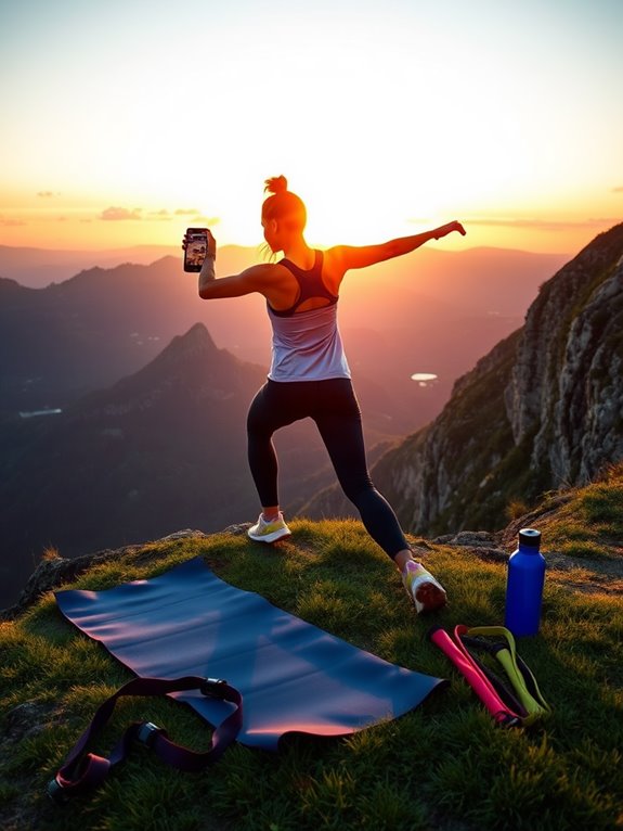 fitness apps and workouts