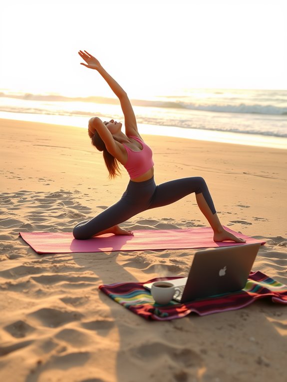 flexible yoga practice sessions