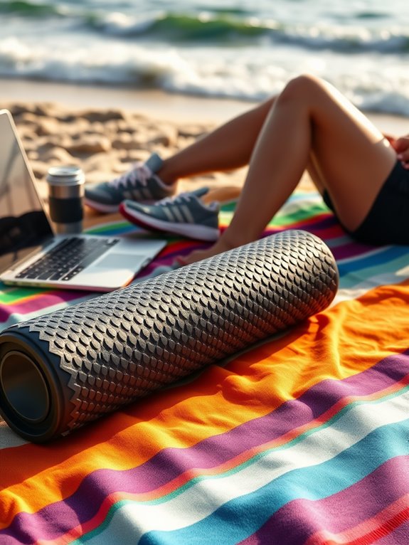 foam rolling alleviates tension