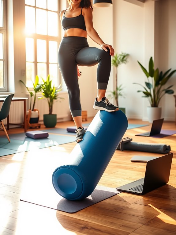 foam rolling enhances flexibility