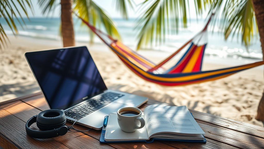 focused and productive workations