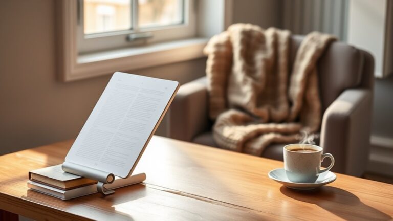 foldable reading stands comfort