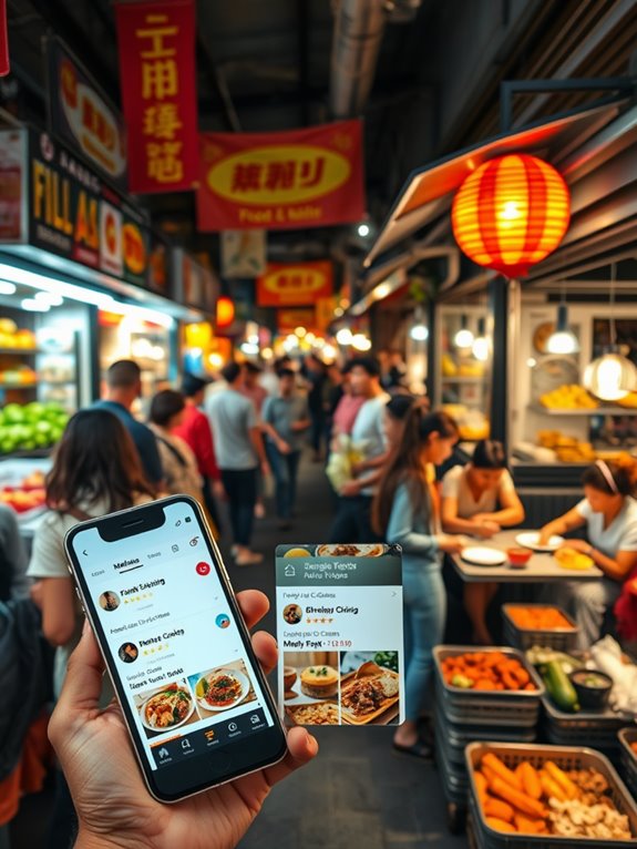 food review apps websites