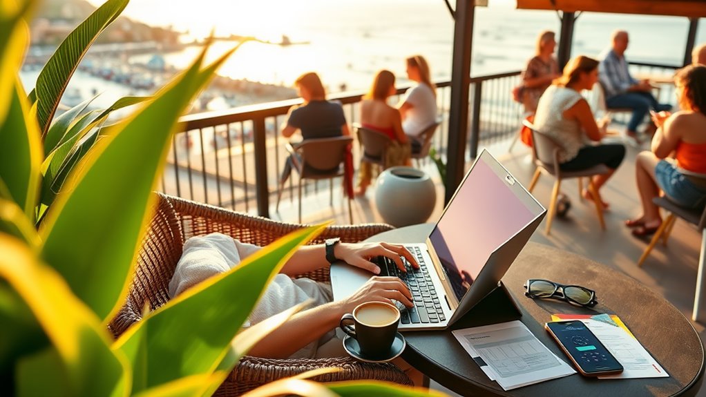 freelance productivity tips abroad
