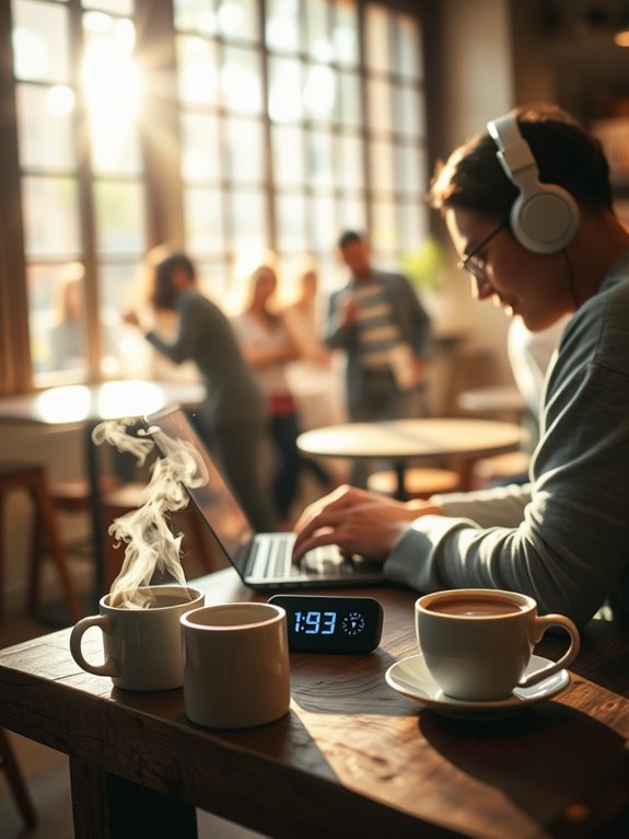 frequent pauses enhance productivity