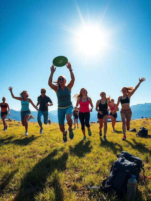 frisbee adventures during travel