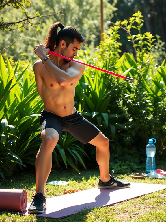 full body resistance band workout