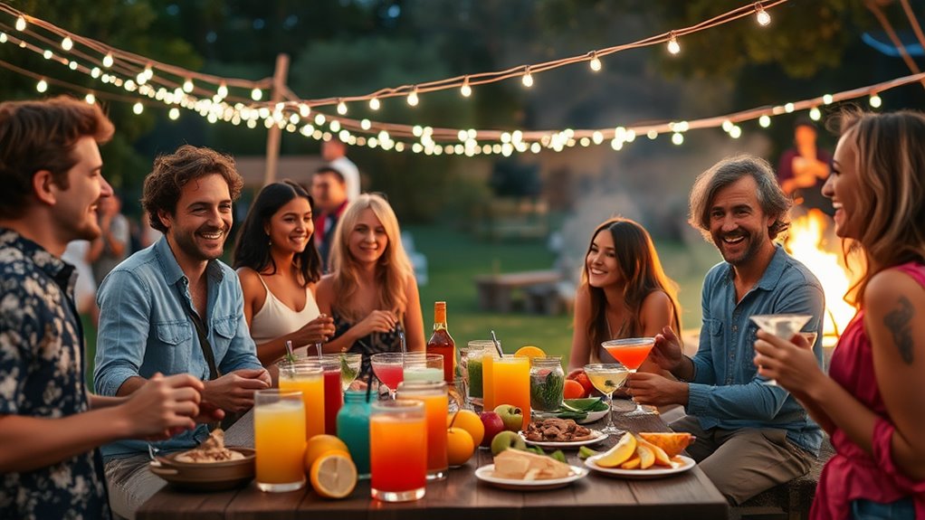 fun socializing as nomad