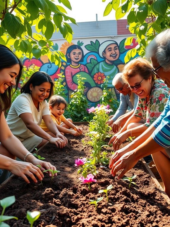 gardening boosts mental wellness