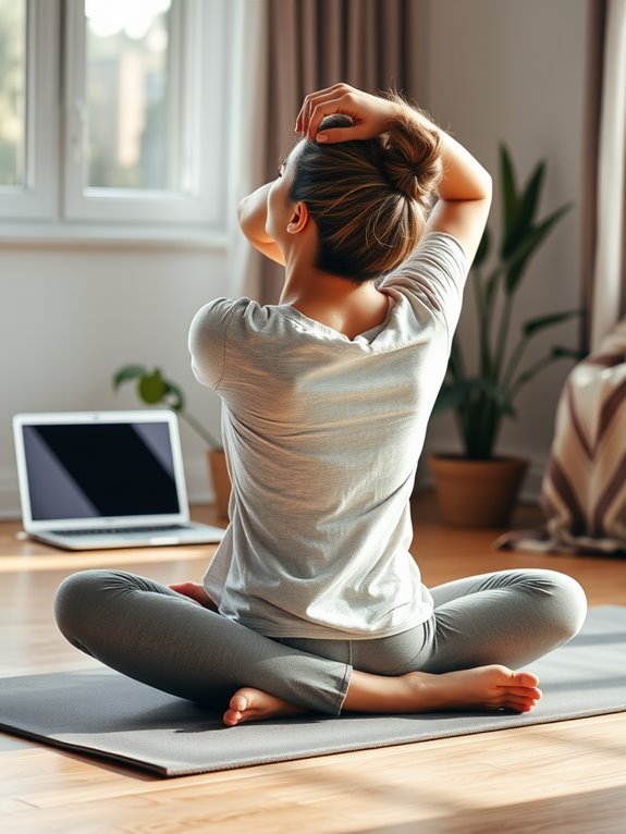 gentle neck flexibility exercise