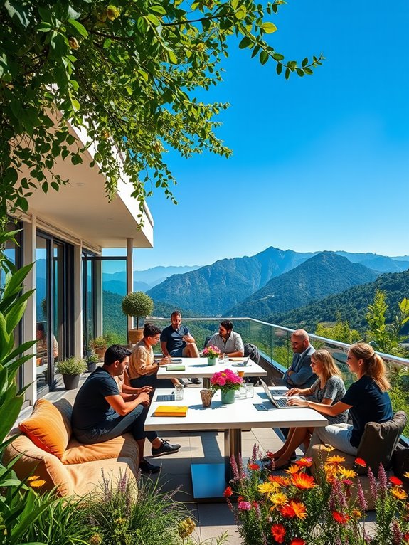global co working retreat locations