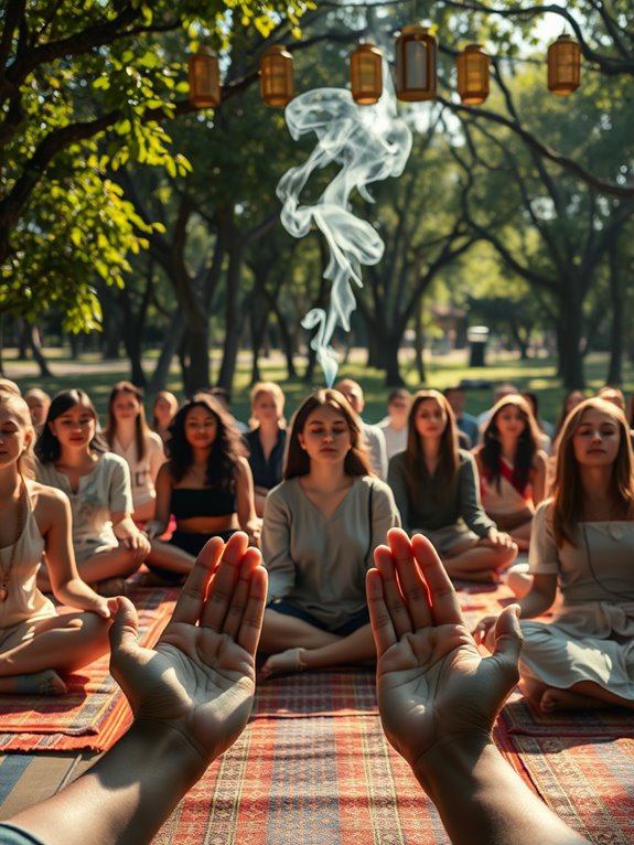 global group meditation practices