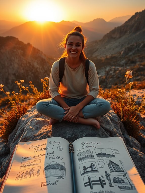 gratitude during travel experiences