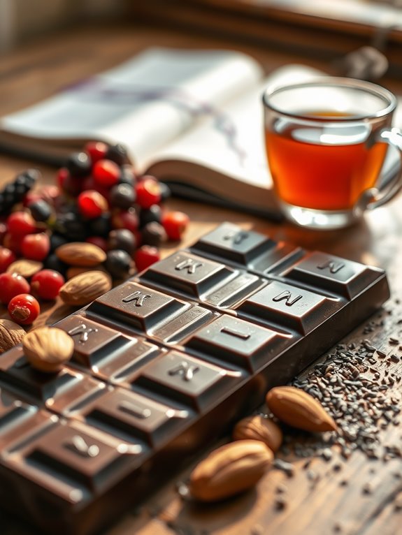 guilt free dark chocolate indulgence