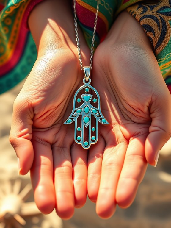 hamsa hand protection and blessings