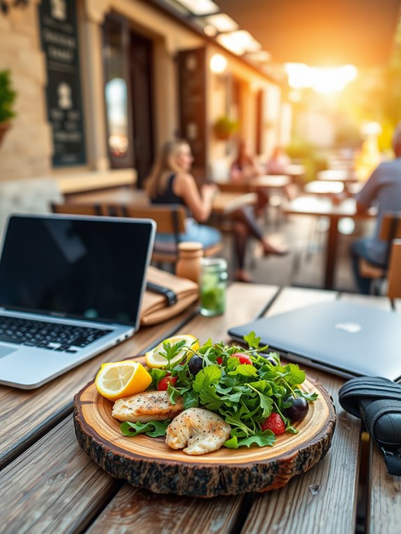 healthy dining decisions made