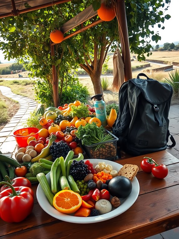 healthy eating while traveling