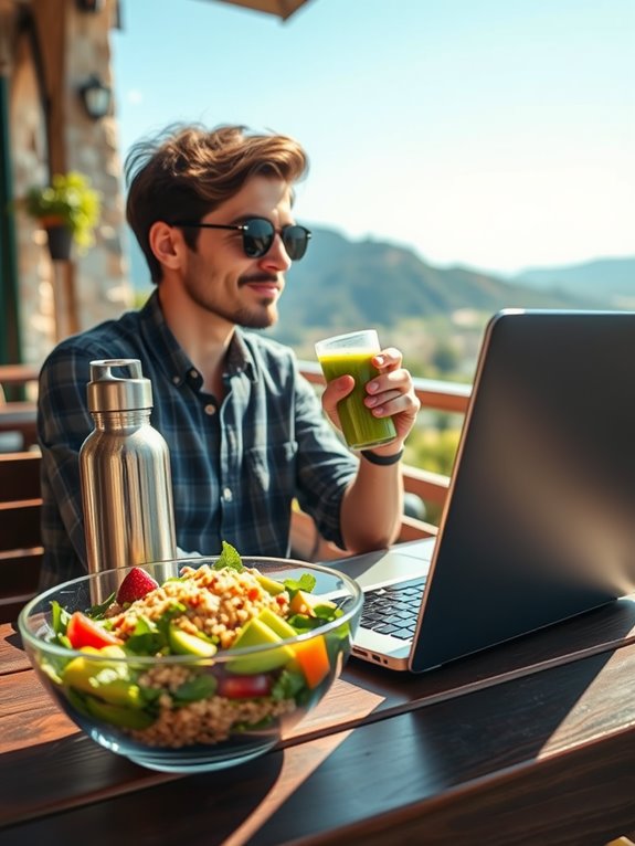 healthy eating while traveling