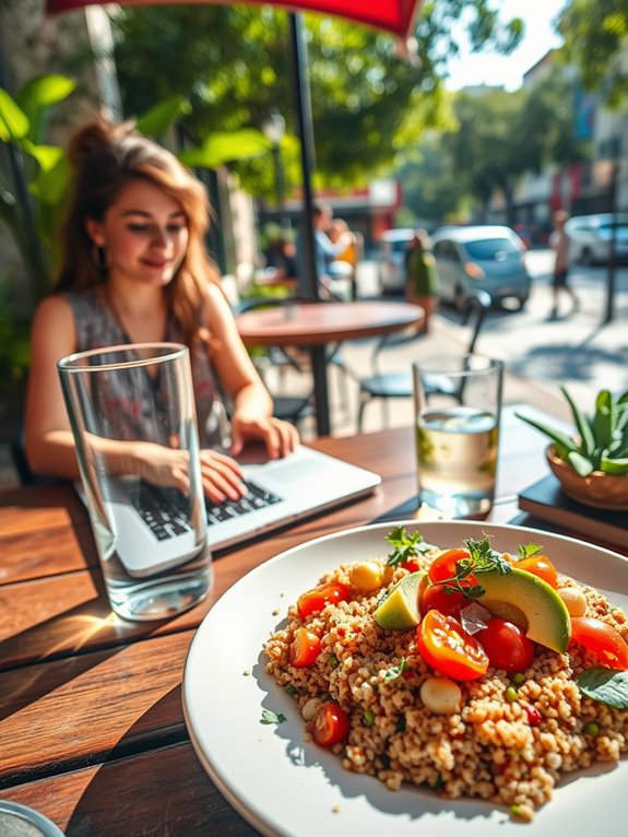 healthy restaurant food options