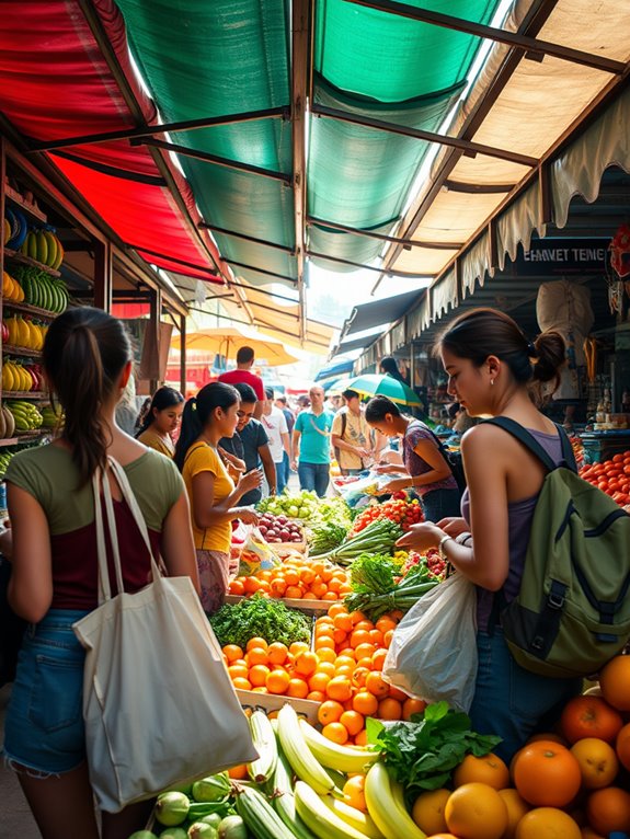 healthy snacks local markets