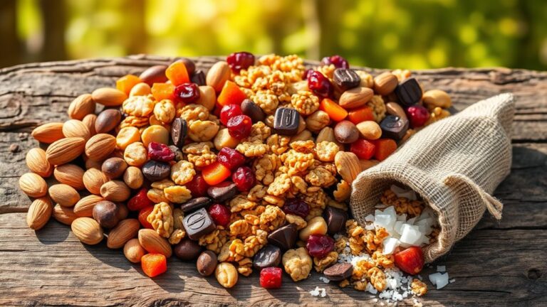 healthy trail mix options