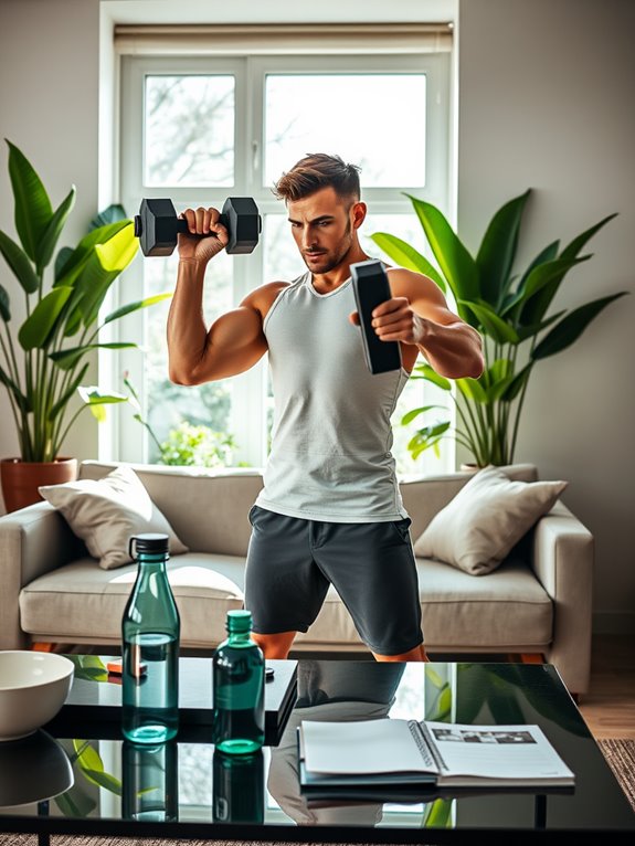 home dumbbell workout routines