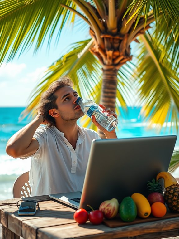 hydration enhances fat oxidation