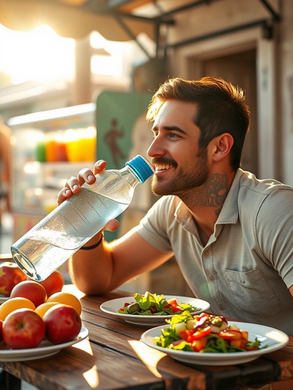 hydration over sugary beverages