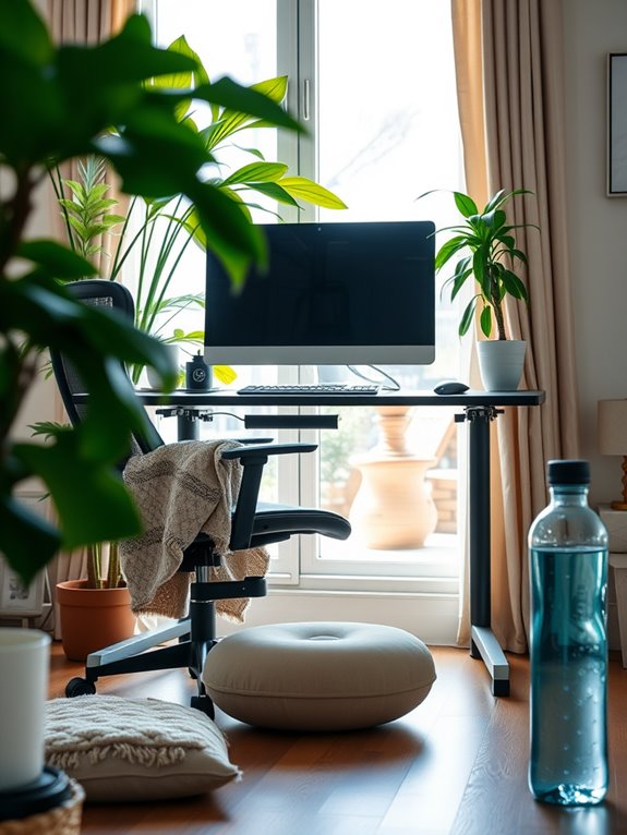 improve workspace comfortability